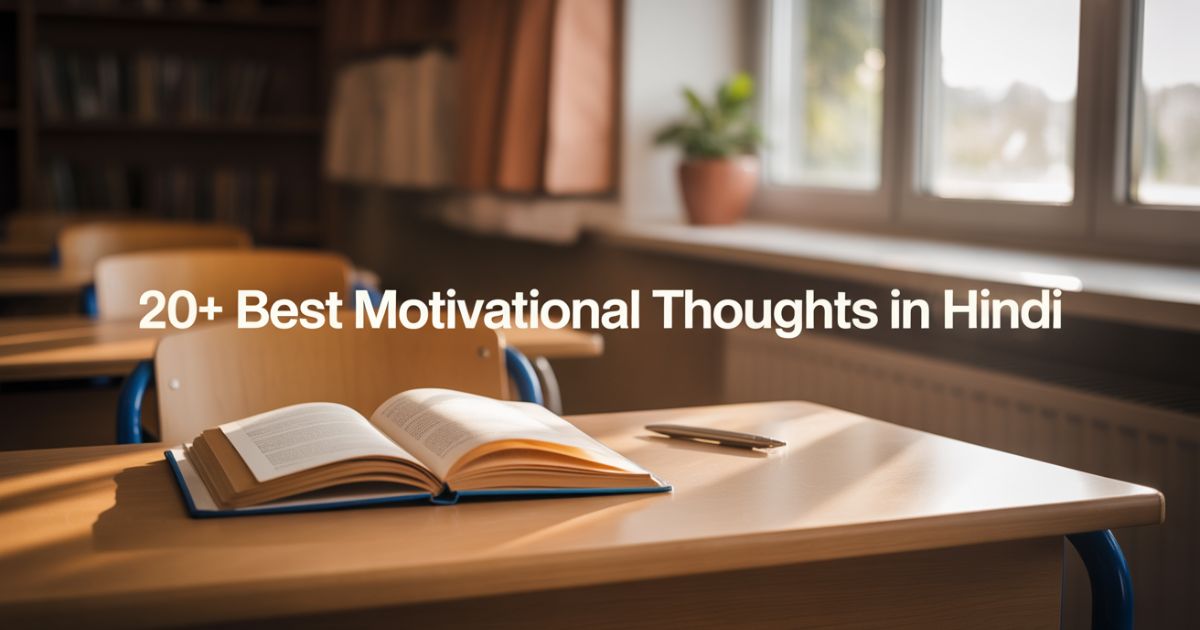 20+ Best Suvichar for Students in Hindi