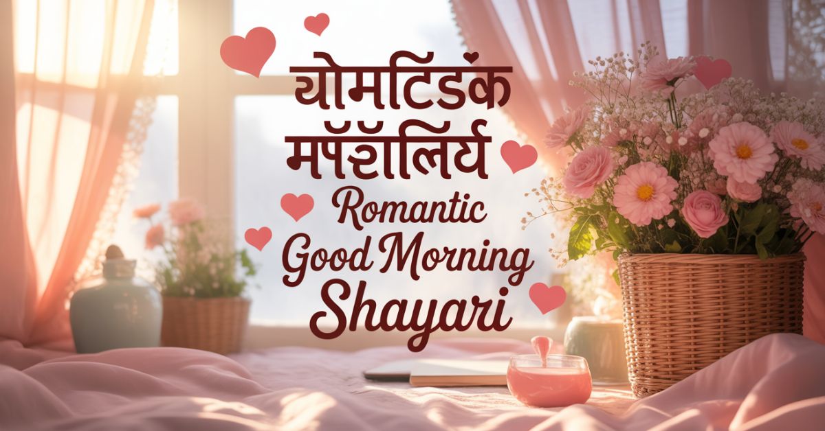 30+ Romantic Good Morning Shayari रोमांटिक मॉर्निंग शायरी