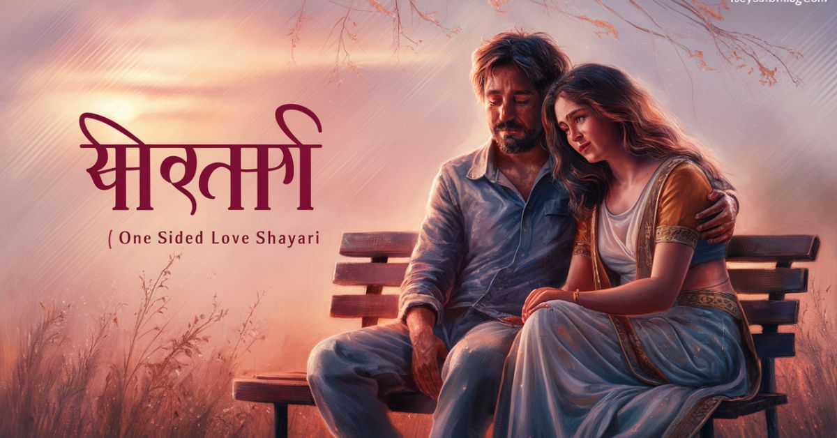 40+ One Sided Love Shayari in Hindi एक तरफा इश्क