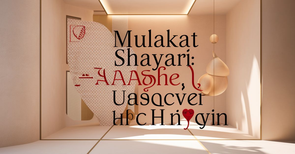 Mulakat Shayari: पहली, आखरी, अधूरी मुलाक़ात की शायरी